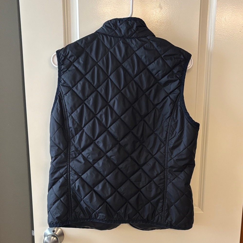 Brooks Brothers Navy Quilted Vest - Picture 2 of 3